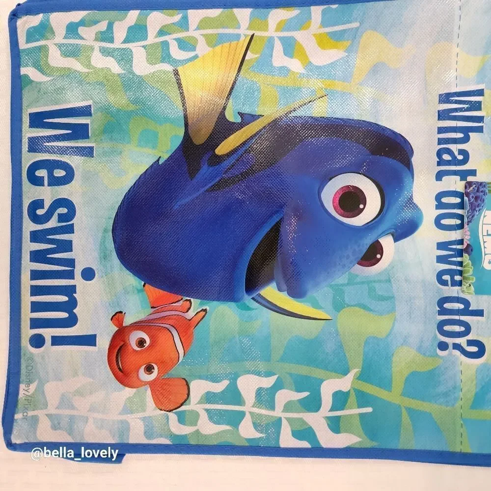 Disney Finding Nemo Dory Tote Bag New With Tags